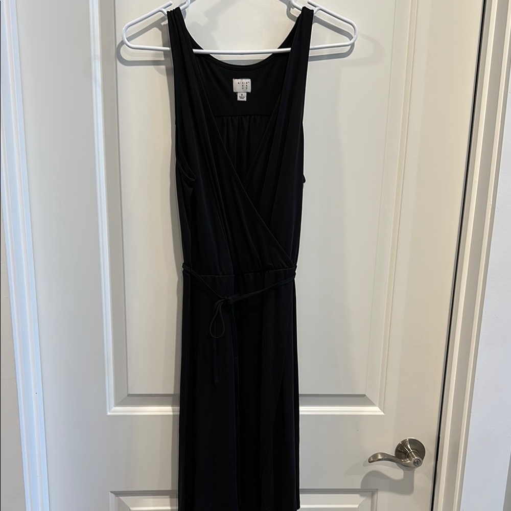 New black v neck dress small a new day